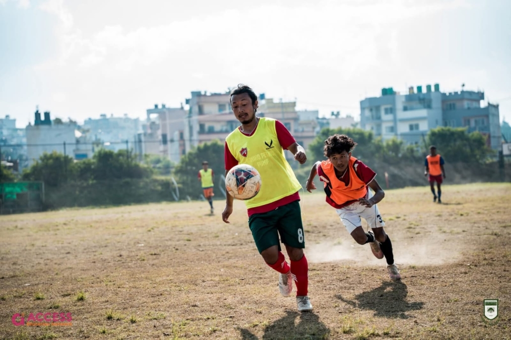 kathmandu kickers friendly match - c division qualifiers