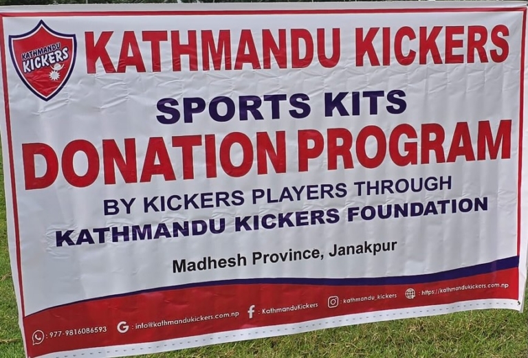 kathmandu kickers donation program1