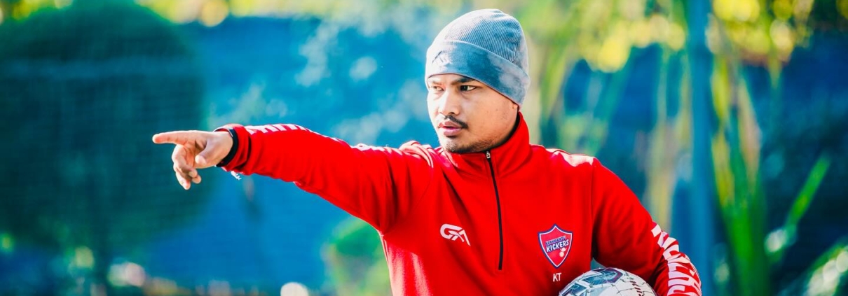 kathmandu kickers - coach krishna tamang