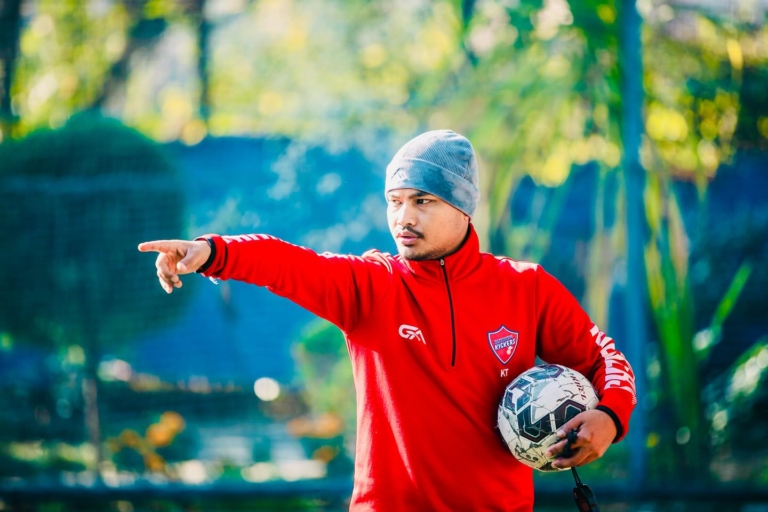 kathmandu kickers - coach krishna tamang