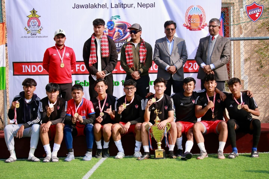 kathmandu kickers wins the INDO-NEPAL FOOTBALL CHAMPIONSHIP 2026